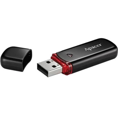 Флеш-накопичувач USB 64GB Apacer AH333 Black (AP64GAH333B-1) Флеш-накопичувач USB 64GB Apacer AH333 Black (AP64GAH333B-1)