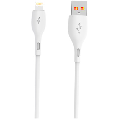 Кабель SkyDolphin S22L Soft Silicone USB - Lightning (M/M), 1 м, White (USB-000599) Кабель SkyDolphin S22L Soft Silicone USB - Lightning (M/M), 1 м, White (USB-000599)