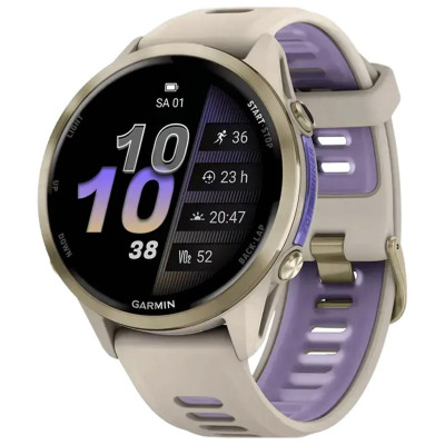 Смарт-годинник Garmin Forerunner 970 French Gray Soft Gold Titanium with French Gray/Translucent Indigo Silicone with Soft Gold Buckle (010-02969-62) Смарт-годинник Garmin Forerunner 970 French Gray Soft Gold Titanium with French Gray/Translucent Indigo Silicone with Soft Gold Buckle (010-02969-62)