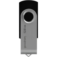Флеш-накопичувач USB3.2 128GB Goodram UTS3 (Twister) Black (UTS3-1280K0R11) Флеш-накопичувач USB3.2 128GB Goodram UTS3 (Twister) Black (UTS3-1280K0R11)