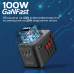 Зарядний пристрій Promate TripMate-GaN100 100W Black Зарядний пристрій Promate TripMate-GaN100 100W Black