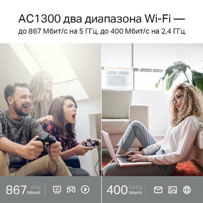 Бездротовий маршрутизатор TP-Link Archer C6 V4 Бездротовий маршрутизатор TP-Link Archer C6 V4
