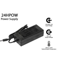 Блок живлення Mikrotik 24HPOW (24V, 2.5A, живлення для будь-яких RouterBOARD моделей) Блок живлення Mikrotik 24HPOW (24V, 2.5A, живлення для будь-яких RouterBOARD моделей)