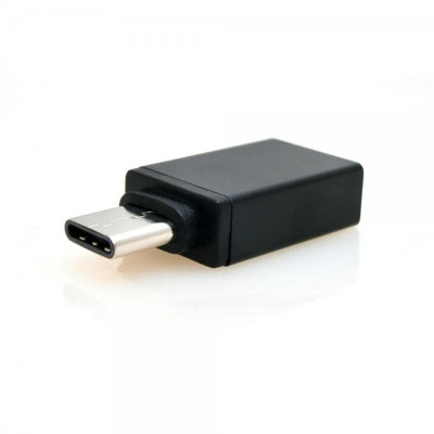 Адаптер Cablexpert USB - USB Type-C V 3.0 (F/M) Black (A-USB3-CMAF-01) Адаптер Cablexpert USB - USB Type-C V 3.0 (F/M) Black (A-USB3-CMAF-01)