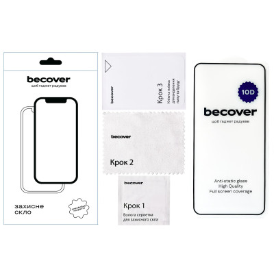 Захисне скло BeCover для Samsung Galaxy M35 5G SM-M356 10D Black (711755)