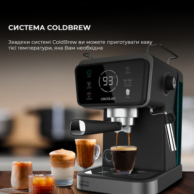 Кавоварка ріжкова Cecotec Power Espresso 20 ColdBrew Touch (CCTC-00269) Кавоварка ріжкова Cecotec Power Espresso 20 ColdBrew Touch (CCTC-00269)