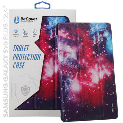 Чохол-книжка BeCover Smart Case для Samsung Galaxy Tab S10 Plus SM-X820/SM-X826 Space (712248) Чохол-книжка BeCover Smart Case для Samsung Galaxy Tab S10 Plus SM-X820/SM-X826 Space (712248)