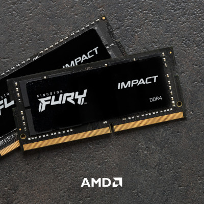 Модуль пам`ятi SO-DIMM DDR4 2x16GB/3200 Kingston Fury Impact (KF432S20IBK2/32) Модуль пам`ятi SO-DIMM DDR4 2x16GB/3200 Kingston Fury Impact (KF432S20IBK2/32)