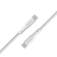 Кабель Promate xCord-CC USB Type-C - USB Type-C (M/M), 1 м, White (xcord-cc.white) Кабель Promate xCord-CC USB Type-C - USB Type-C (M/M), 1 м, White (xcord-cc.white)