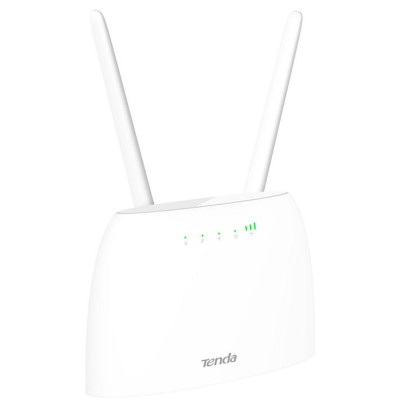 Маршрутизатор TENDA 4G06C N300, 4G/LTE, 1xFE LAN, 1xFE LAN/WAN, 1xRJ11, Cлот для SIM-карти