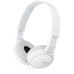 Навушники On-ear Sony MDR-ZX110AP 3.5 mini-jack, Mic, Білий