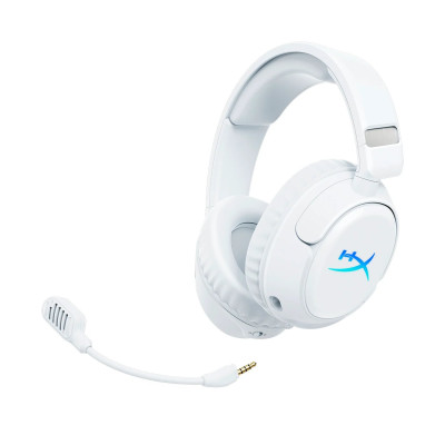 Гарнітура ігрова HyperX Cloud Flight 2, WL/USB-A/USB-C, білий