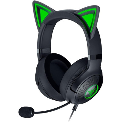 Гарнітура Razer Kraken Kitty V2, RGB, USB-A, чорний