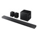 Саундбар Samsung HW-QS750F 465Вт, 5.1.2, BT, HDMI-eARC, Wi-Fi, саб, Dolby Atmos, чорний Саундбар Samsung HW-QS750F 465Вт, 5.1.2, BT, HDMI-eARC, Wi-Fi, саб, Dolby Atmos, чорний
