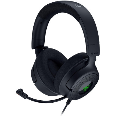 Гарнітура ігрова Razer Kraken V4 X, 7.1, USB-A, 1.8м, RGB, чорний