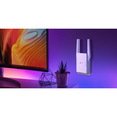 Розширювач покриття WiFi TP-LINK RE705X AX3000, 1хGE, MESH Розширювач покриття WiFi TP-LINK RE705X AX3000, 1хGE, MESH