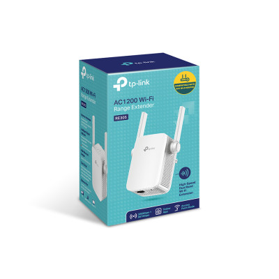 Розширювач покриття WiFi TP-LINK RE305 AC1200, 1хFE LAN, MESH Розширювач покриття WiFi TP-LINK RE305 AC1200, 1хFE LAN, MESH