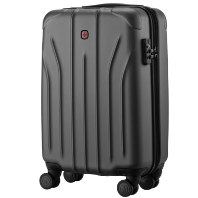 Валіза Wenger, Oryson, мала, пластик, 4 колеса, сіра