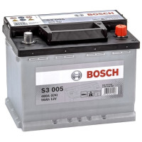 Акумулятор Bosch S3 12В 56А·год 480А R+ (0 092 S30 050)
