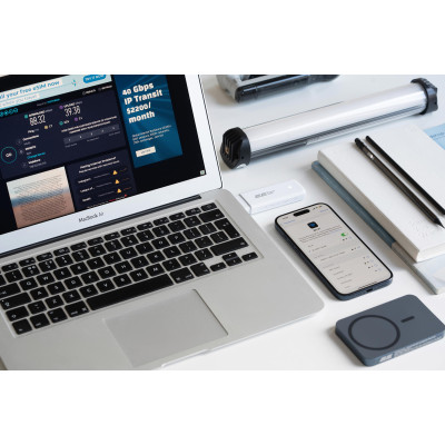 Мобільний маршрутизатор 2E PowerLink (MiFi-1 2024) LTE, Wi-Fi6, 1xUSB, 1xCRC9 білий Мобільний маршрутизатор 2E PowerLink (MiFi-1 2024) LTE, Wi-Fi6, 1xUSB, 1xCRC9 білий