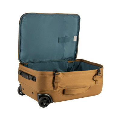 Сумка дорожня на 2-х колесах, Tucano Tugo S Trolley, 34л, поліестер, коричнева