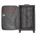 Валіза 2E, Trek, поліестер, середня, 64/78л, TSA, 4 колеса, EXP, сірий