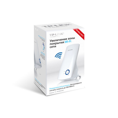 Розширювач покриття WiFi  TP-LINK TL-WA854RE N300, 1хFE LAN