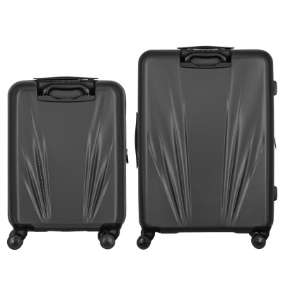 Набір валіз Wenger Skyon Hardside, полікарбонат, (S+L), TSA, 4 колеса, розширення, сірий