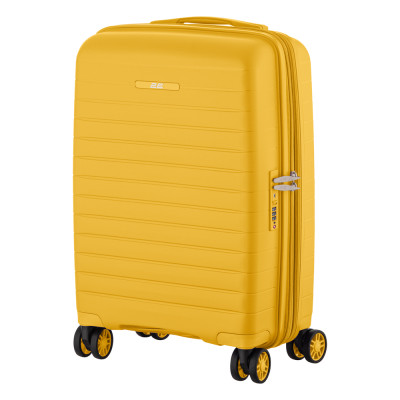 Набір валіз 2E, Aero, поліпропілен, (L+M+S), TSA, 4 колеса, EXP, бурштиново-жовтий Набір валіз 2E, Aero, поліпропілен, (L+M+S), TSA, 4 колеса, EXP, бурштиново-жовтий