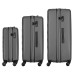Набір валіз Wenger, Motion 3 в 1, (S,M,L), пластик, 4 колеса, сірий