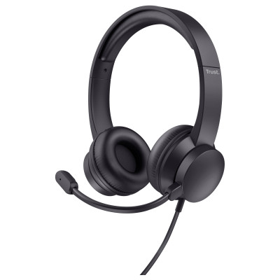 Гарнітура Trust Ayda, 3.5мм, чорний