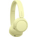 Навушники On-ear Sony WH-CH520 BT 5.2, SBC, AAC, Wireless, Mic, Жовтий