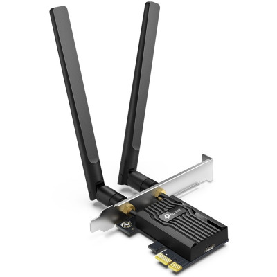 Адаптер WiFi TP-LINK Archer TX55E AX3000, PCI-Express x1, BT5.2