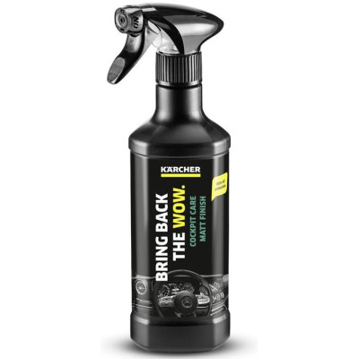 Засіб автомобільний Karcher RM 652, для догляду за панеллю приладів з матовим блиском, 0,5л Засіб автомобільний Karcher RM 652, для догляду за панеллю приладів з матовим блиском, 0,5л