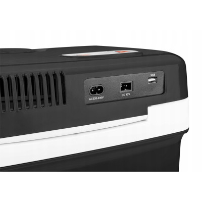 Холодильник мобільний Neo Tools, 2в1, 26л, 230/12В, підігрів 55Вт, охолодження 60Вт, електронна панель, USB-порт, 3.8кг