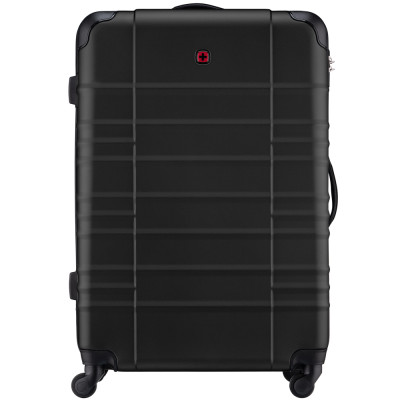 Валіза Wenger, Amplar, велика, пластик, 4 колеса, чорна