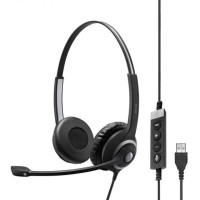 Гарнітура комп'ютерна стерео On-Ear EPOS IMPACT SC 260 USB MS II, USB, односпрямований, сертифікат Microsoft Teams, 2.9м, Чорний