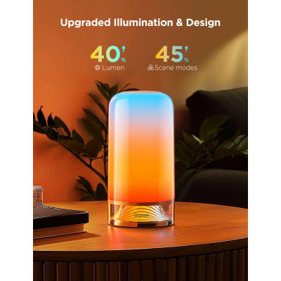 Настільний світильник розумний Govee H6022 Table Lamp 2, RGBICWW, WI-FI/Bluetooth, білий
