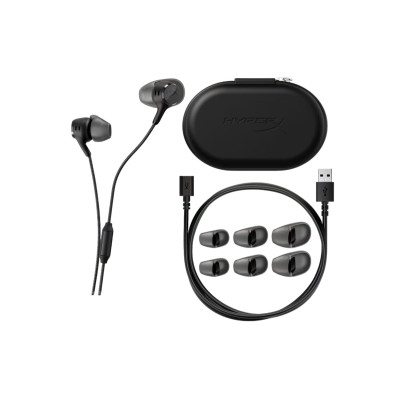 Гарнітура ігрова HyperX Cloud Earbuds III S, USB-C, чорний