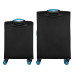 Набір валіз 2E, Trek, (M+S), TSA, 4 колеса, + 2 рюкзаки Cabin (2E-BPET-CABIN-BK), поліестр, чорний Набір валіз 2E, Trek, (M+S), TSA, 4 колеса, + 2 рюкзаки Cabin (2E-BPET-CABIN-BK), поліестр, чорний