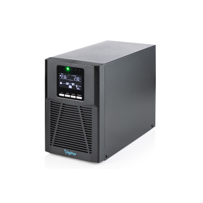 Джерело безперебійного живлення DIGITUS 1000VA/1000W, Tower, LCD, RJ45, RS232, USB, 8xC13