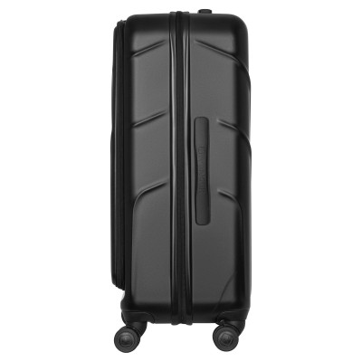 Валіза Wenger Amplix Hardside Medium, середня, полікарбонат, TSA, 4 колеса, розширення, чорний