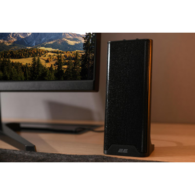 Акустична система 2E PCS203, 2.0, USB, Metal Black
