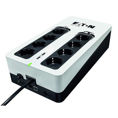 Джерело безперебійного живлення Eaton 3S, 700VA/420W, LED, USB, 8xSchuko