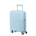 Валіза American Tourister, Soundbox, поліпропілен, мала, 55см, 35.5/41л, TSA, 4 колеса, EXP, пастельно-блакитний