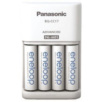 Зарядний пристрій Panasonic Advanced Charger+ Акумулятор Eneloop NI-MH  AA 2000 мАг, 4 шт.