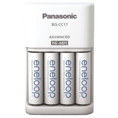 Зарядний пристрій Panasonic Advanced Charger+ Акумулятор Eneloop NI-MH AA 2000 мАг, 4 шт. Зарядний пристрій Panasonic Advanced Charger+ Акумулятор Eneloop NI-MH AA 2000 мАг, 4 шт.