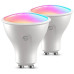 Набір ламп 2шт Govee B600D GU10 Smart LED Bulb, RGBWW, WI-FI/Bluetooth, білий