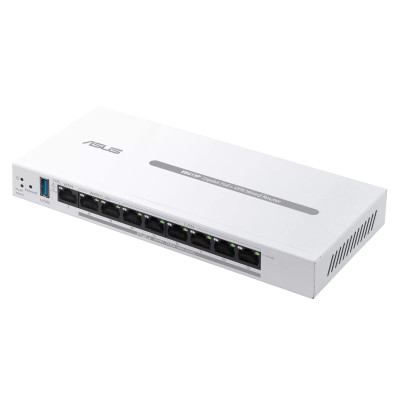 Маршрутизатор ASUS ExpertWiFi EBG19P 8xGE LAN (8xPoE), 1xGE WAN, 1xUSB 3.2, 123W, BT Маршрутизатор ASUS ExpertWiFi EBG19P 8xGE LAN (8xPoE), 1xGE WAN, 1xUSB 3.2, 123W, BT