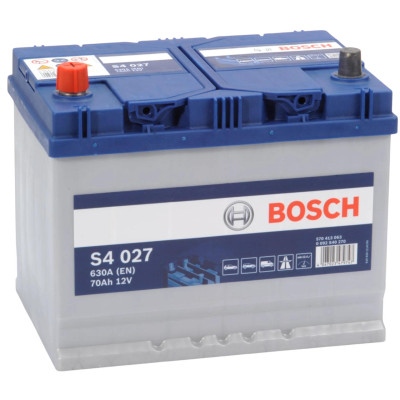 Акумулятор Bosch S4 12В 70А·год 630А L+ (0 092 S40 270)